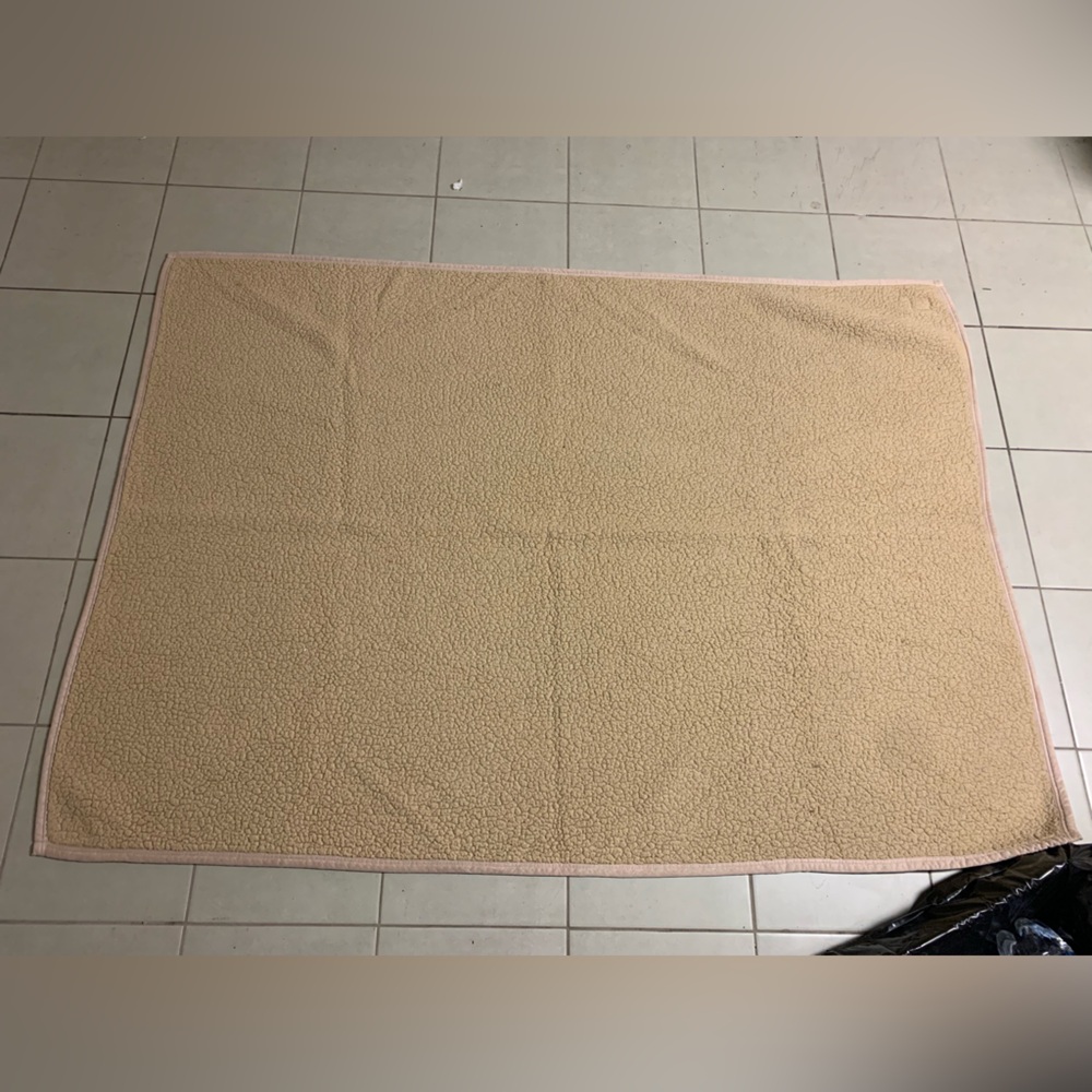 UGG plush throw blanket